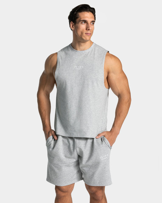 Canotta Lifting Club "Grigio chiaro mélange"