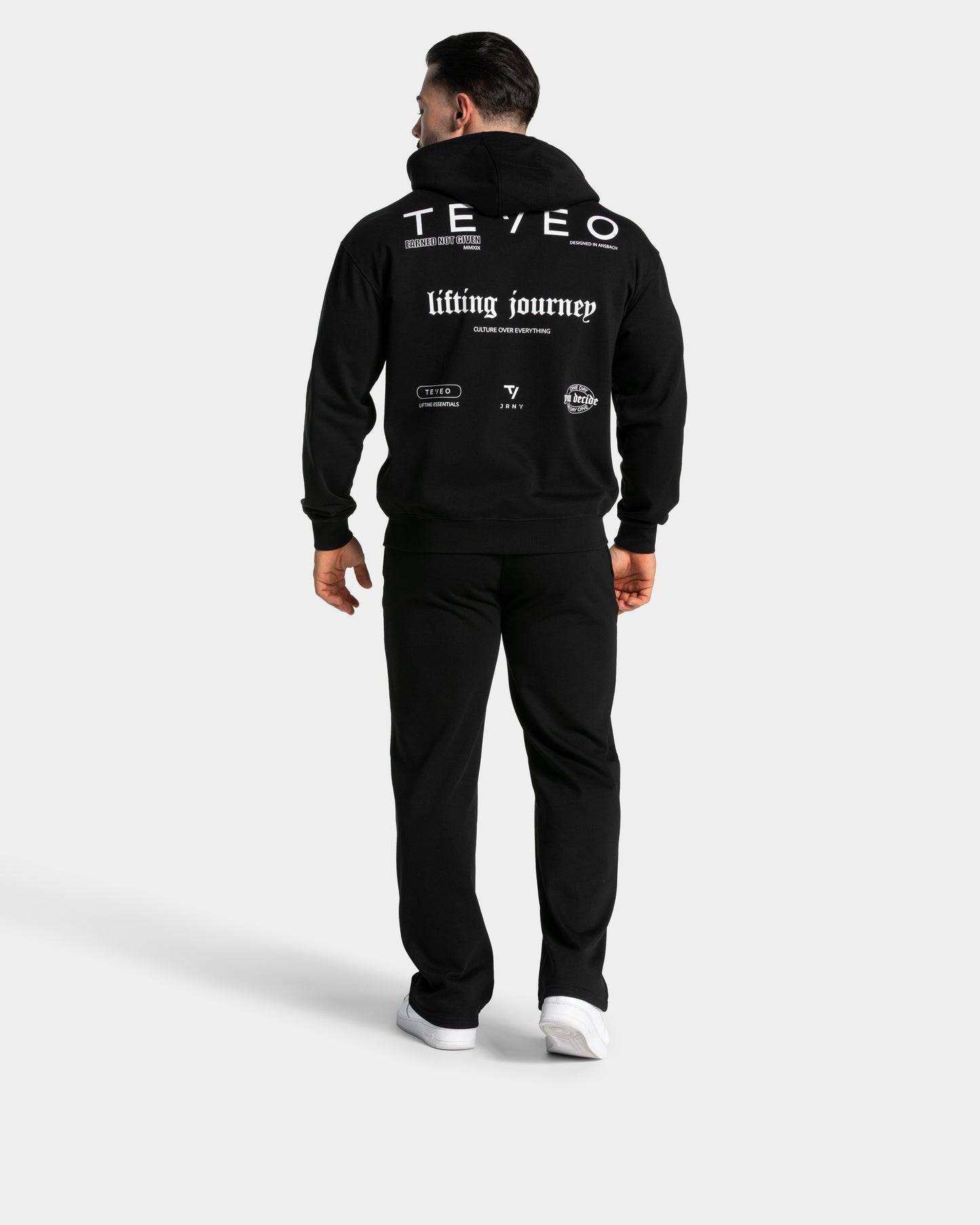 Lifting Journey Straight Leg Joggers ‘Black’