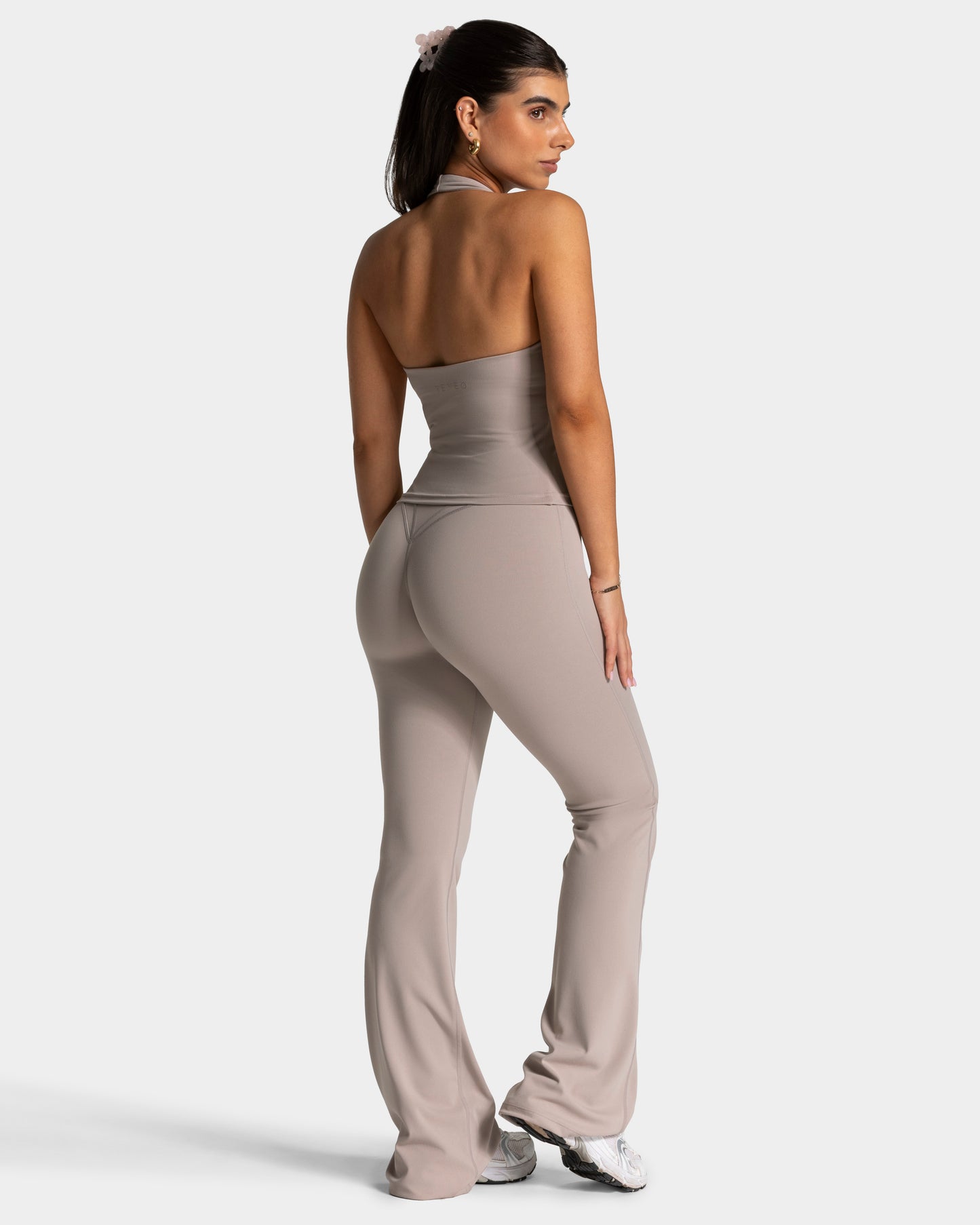 Luxmotion Halterneck Top ‘Stone’
