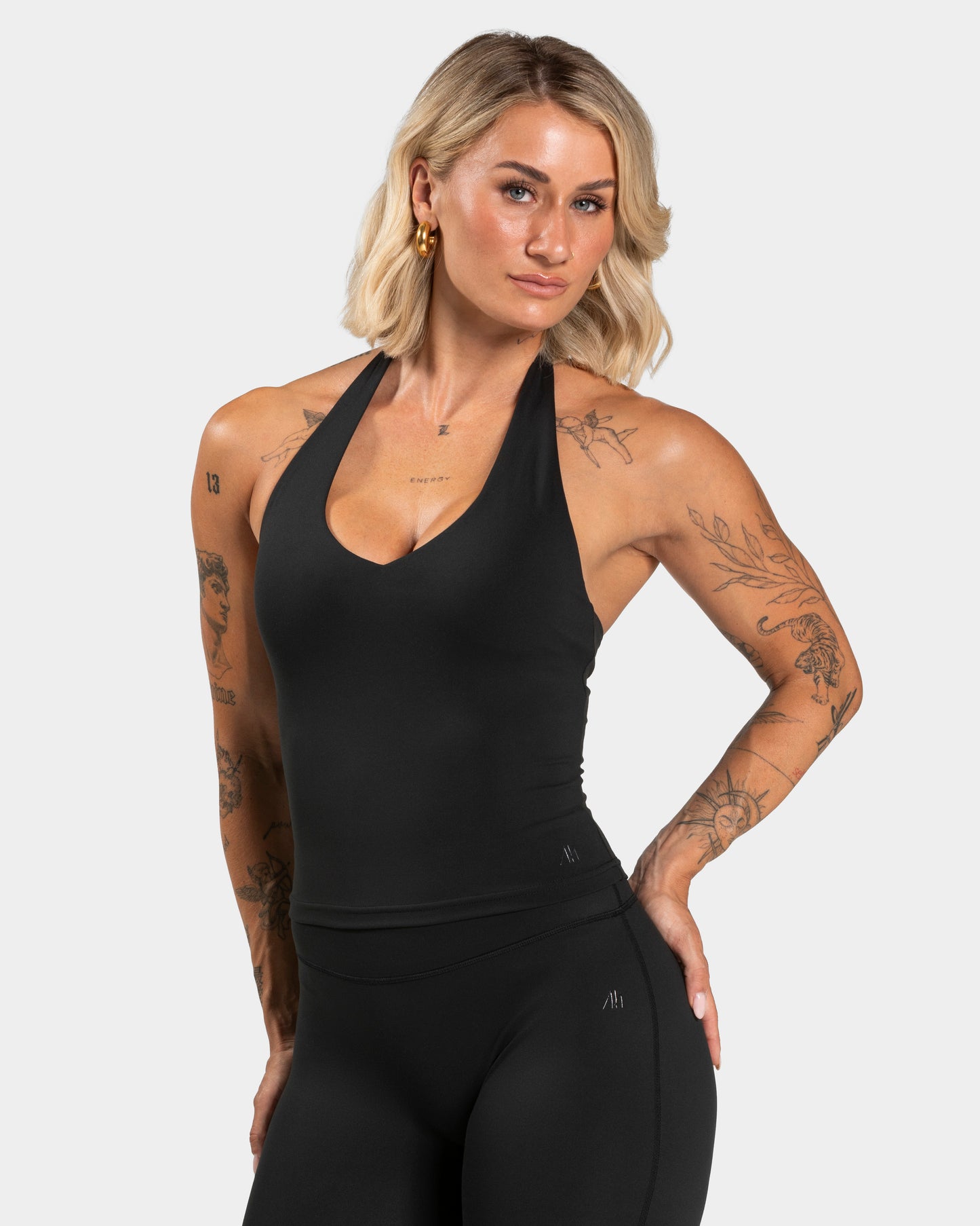 Luxmotion Halterneck Top ‘Black’