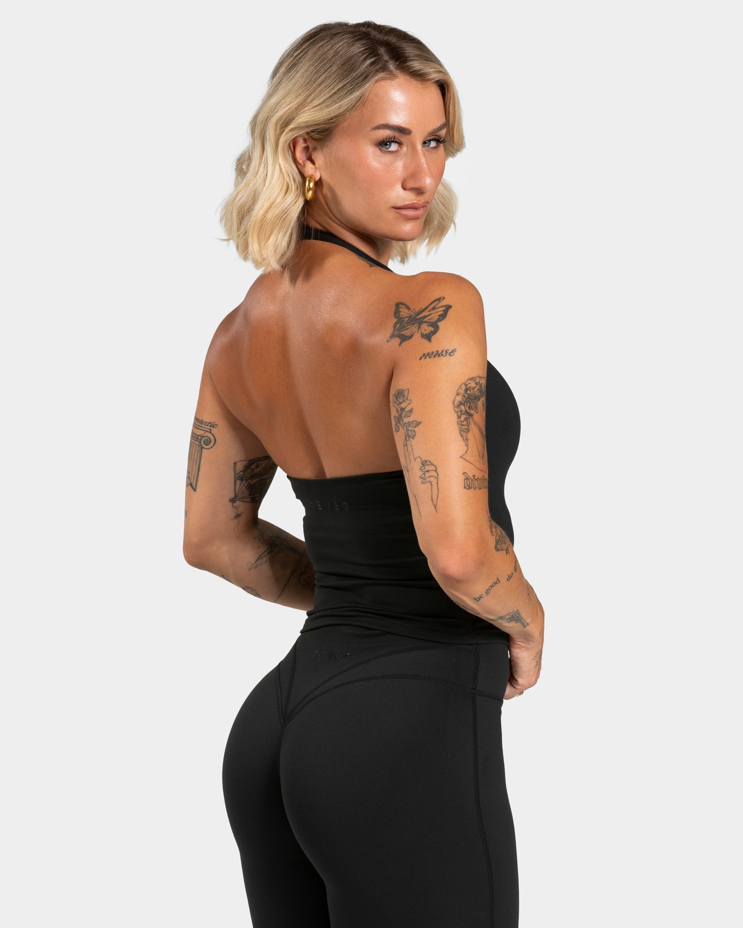 Luxmotion Halterneck Top ‘Black’