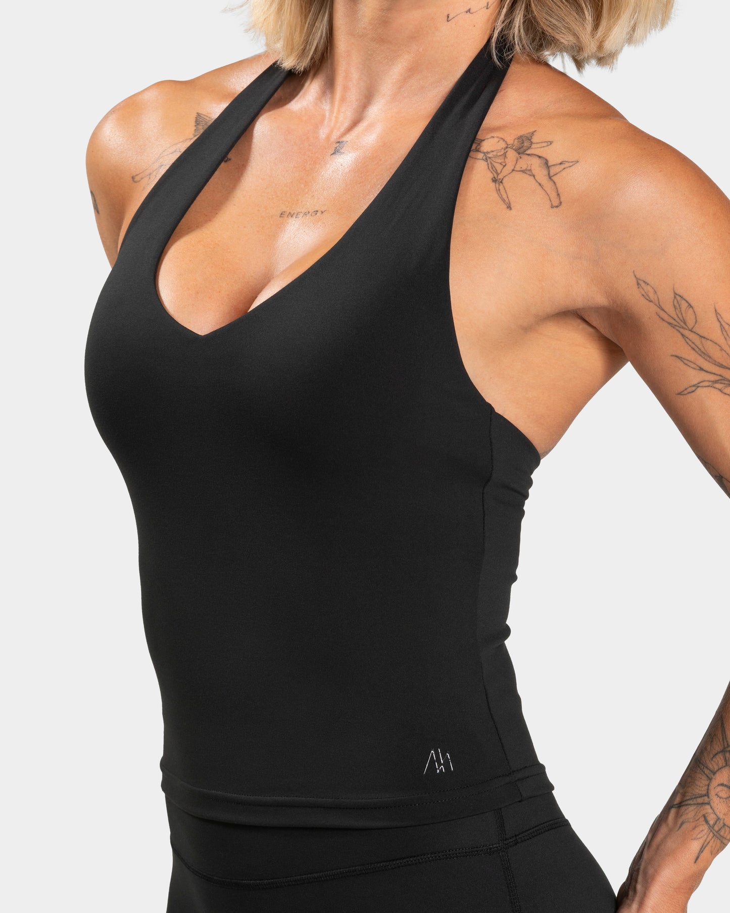 Luxmotion Halterneck Top ‘Black’