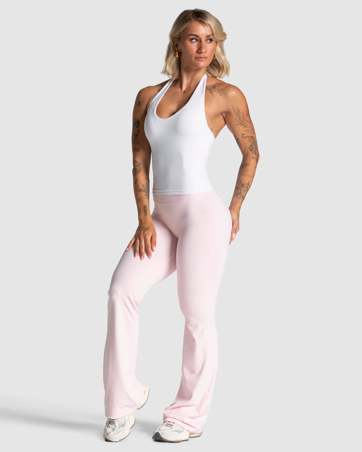Luxmotion Halterneck Top ‘White’