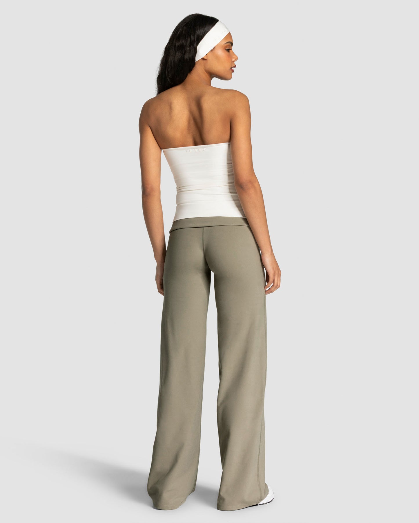 Top Long Mellow Bandeau “Off White"