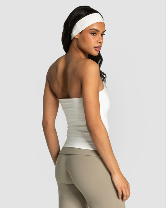 Haut Mellow Bandeau Long « blanc cassé »