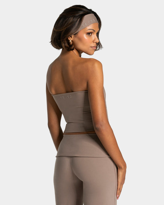 Top Mid Mellow Bandeau “Moca"