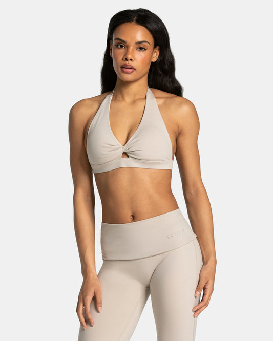 Mellow Twisted Triangle Bra ‘Cream’