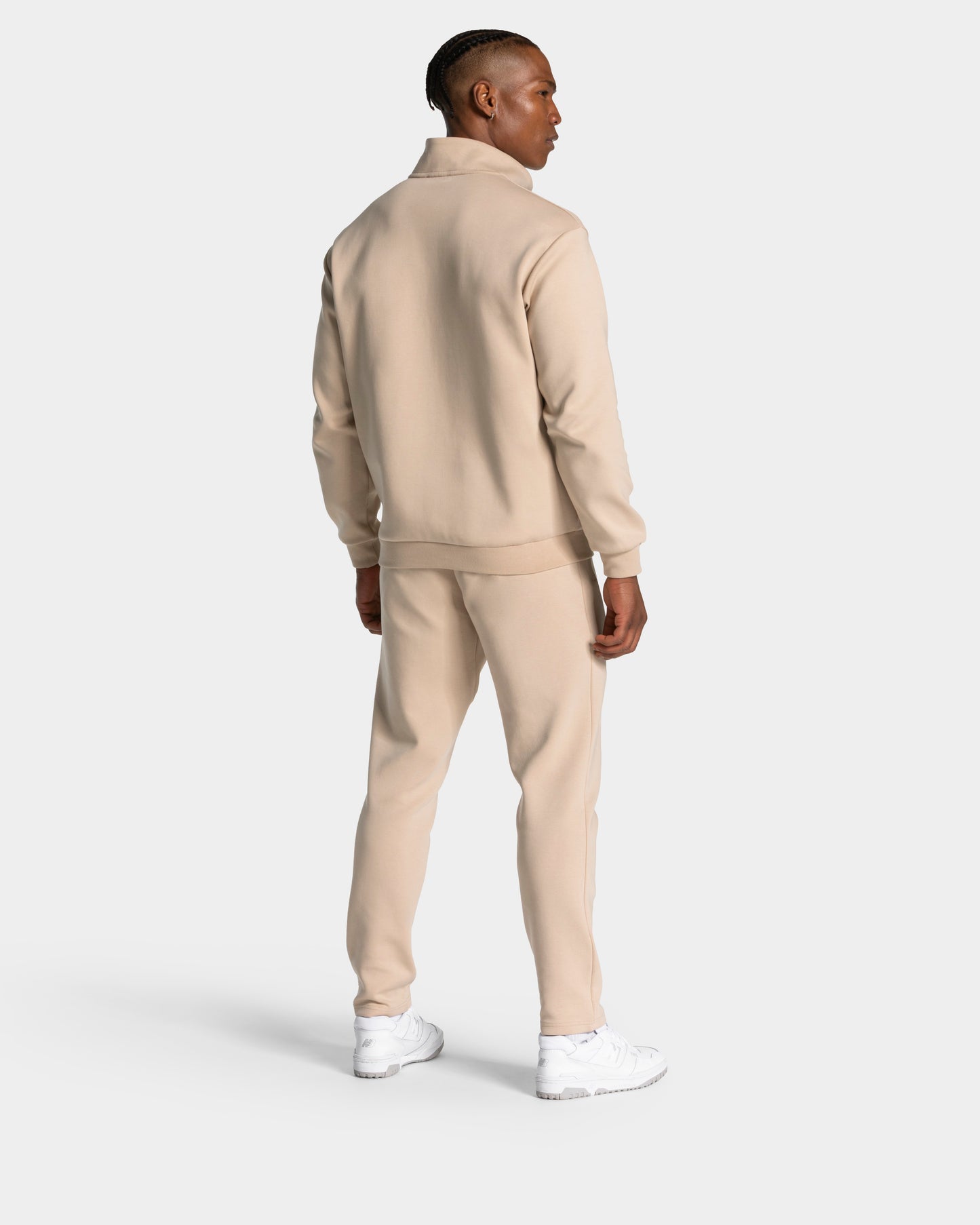 Prime Half Zip Sweater "Beige"