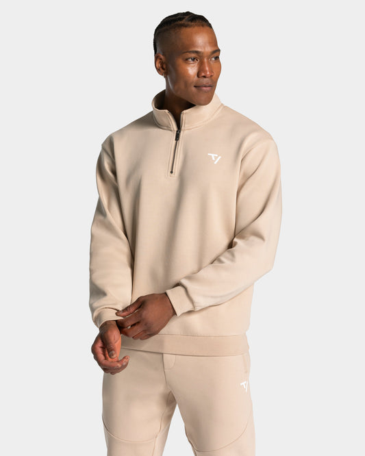 Prime Half Zip Sweater ‘Beige’