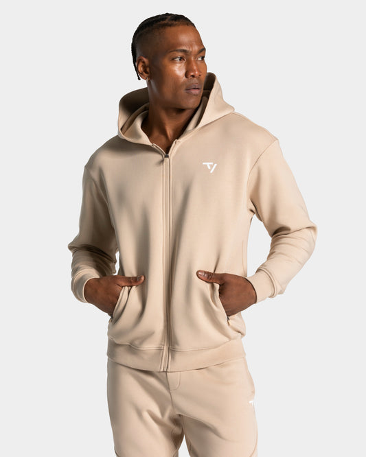 Prime Zip Hoodie ‘Beige’