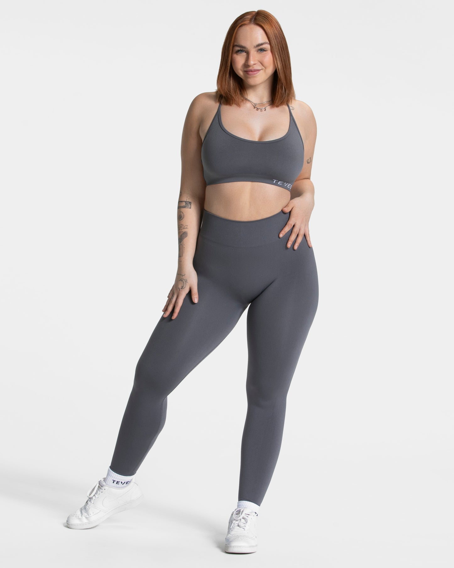 Leggings Pure Covert Scrunch «grafito»