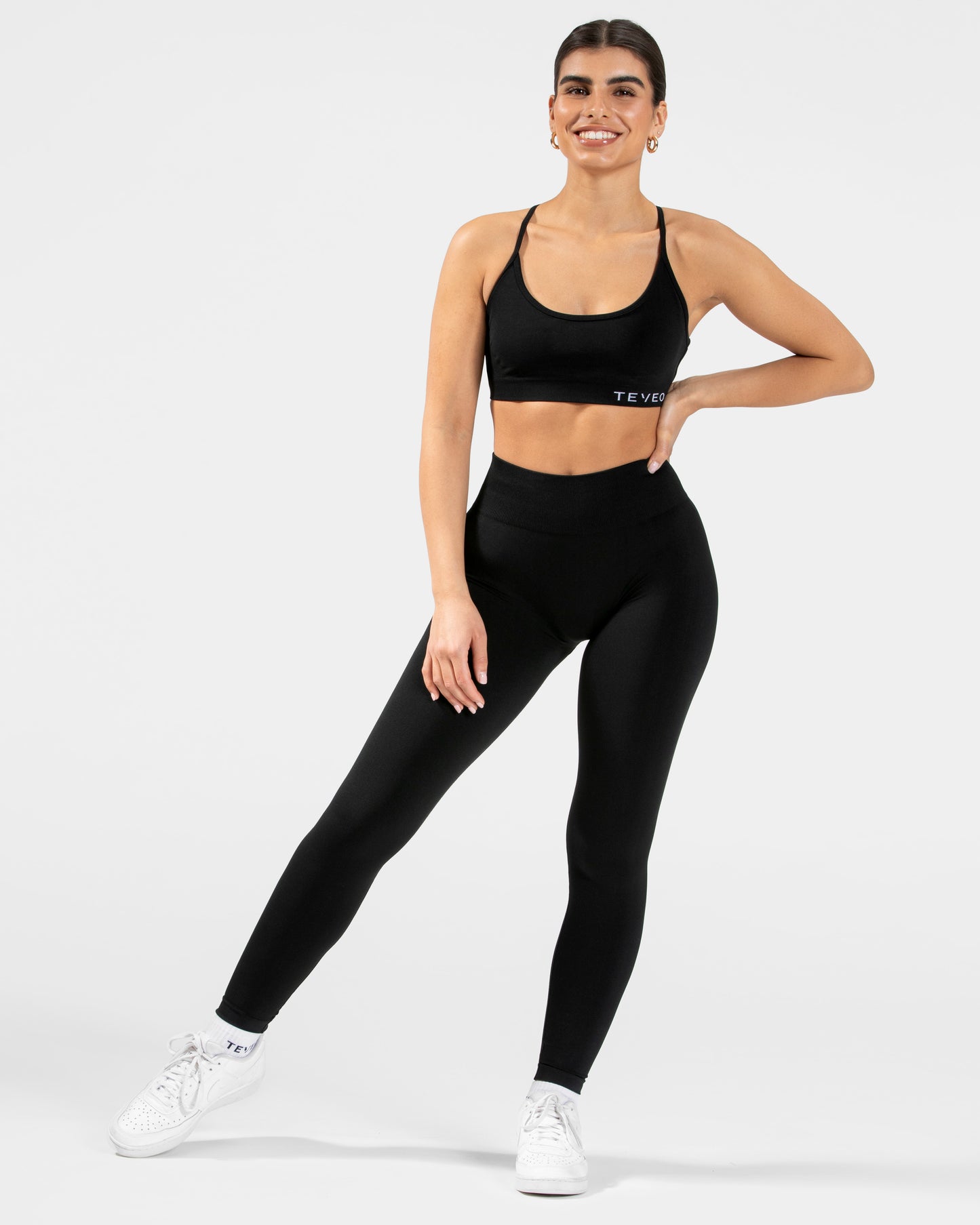 Pure Covert Scrunch Leggings "Schwarz"