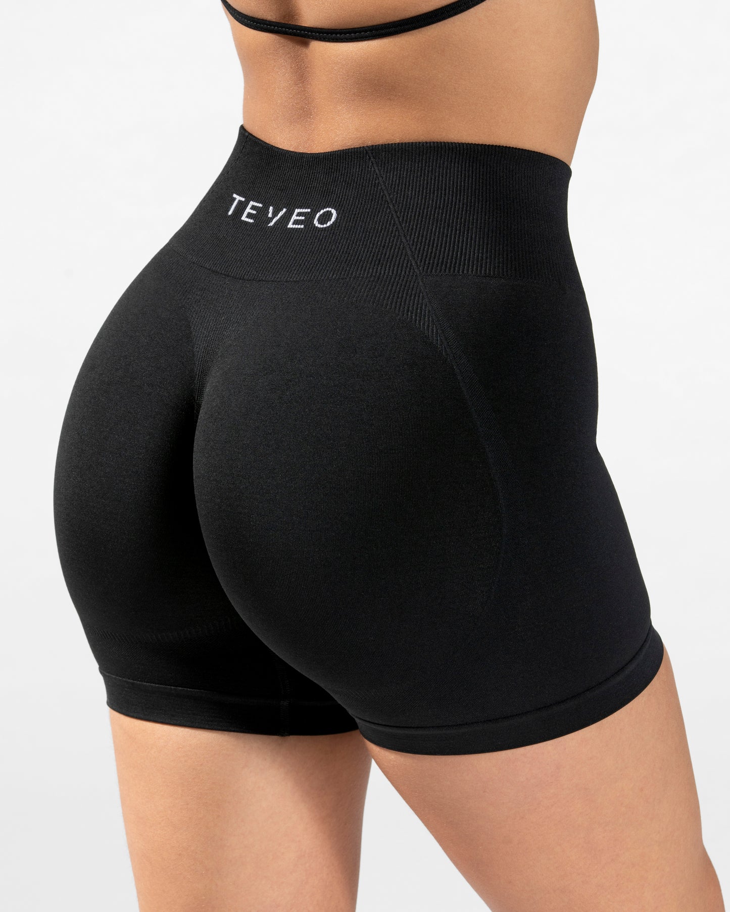 Pure Covert Scrunch Shorts ‘Black’