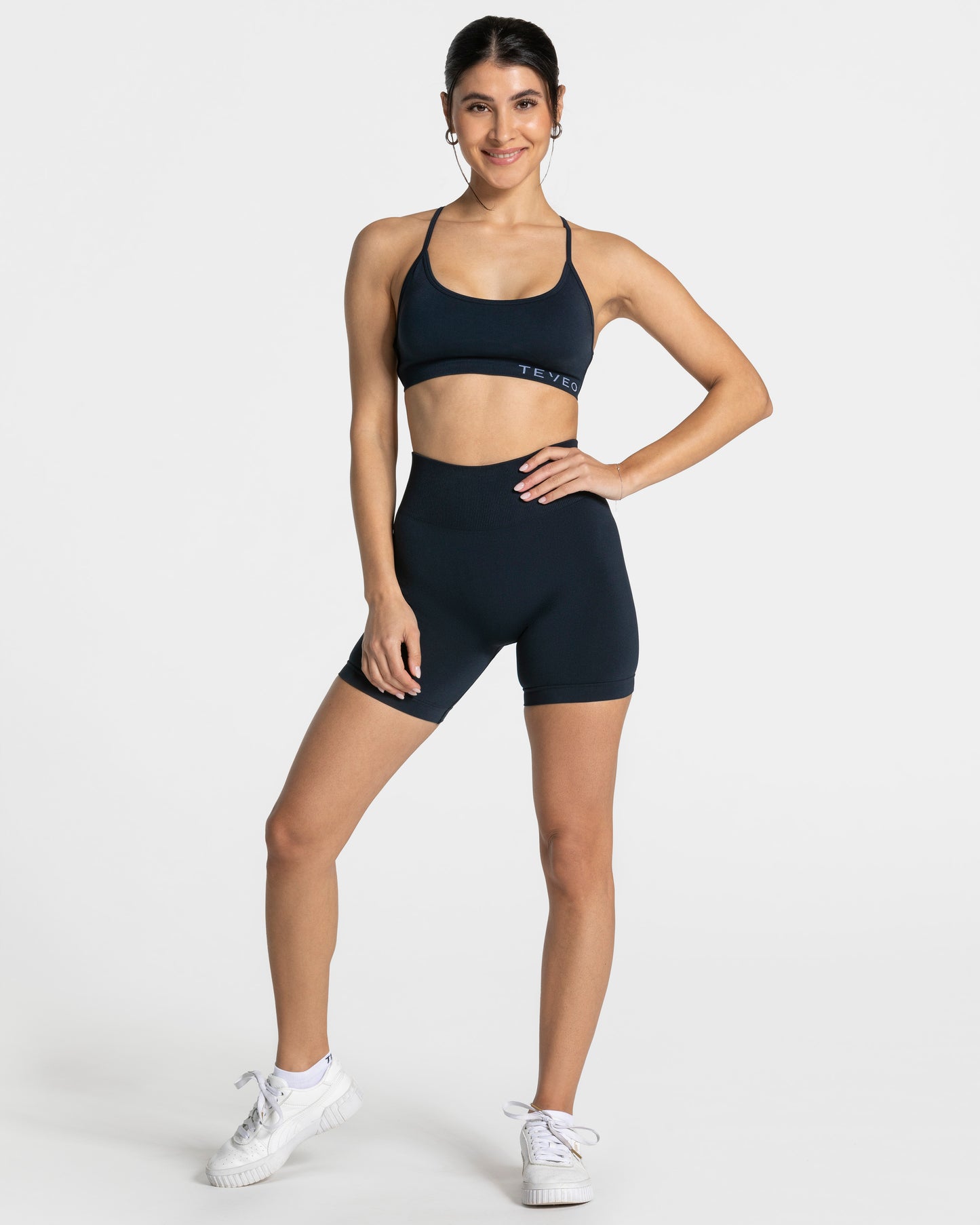 Pure Covert Scrunch Shorts ‘Midnight’
