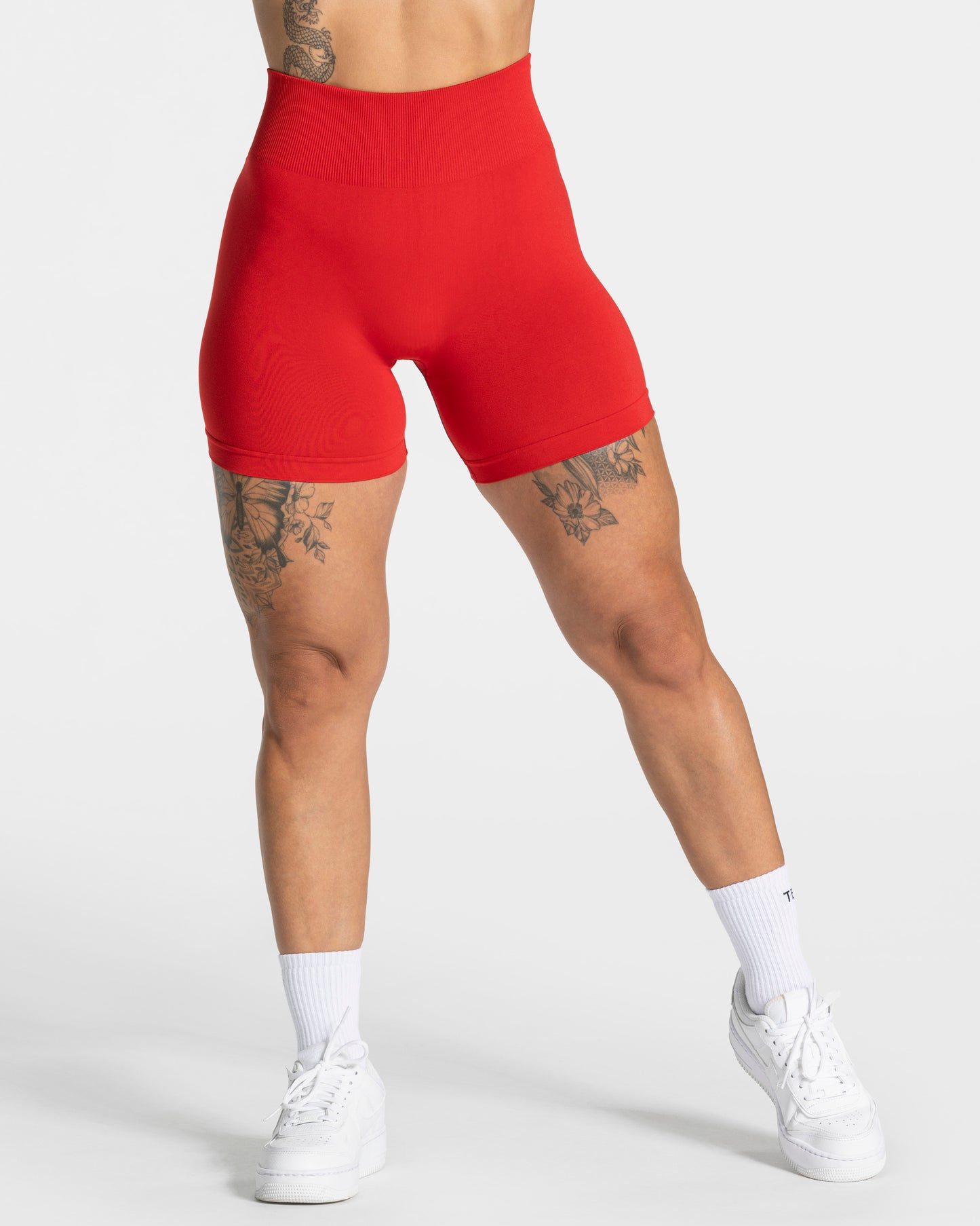 Pure Covert Scrunch Shorts "Rot"