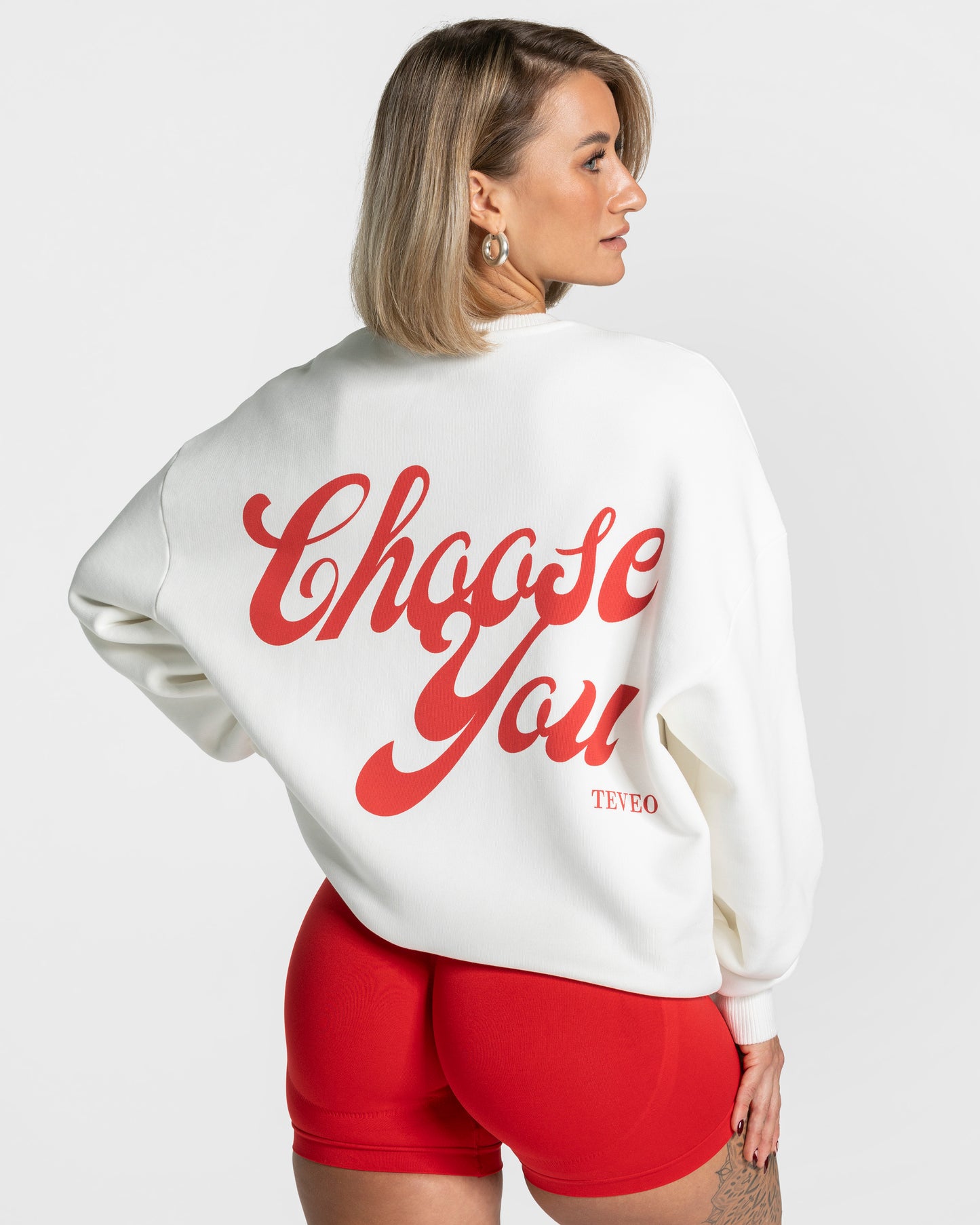 Sweat-shirt Pure Oversized « Off White »