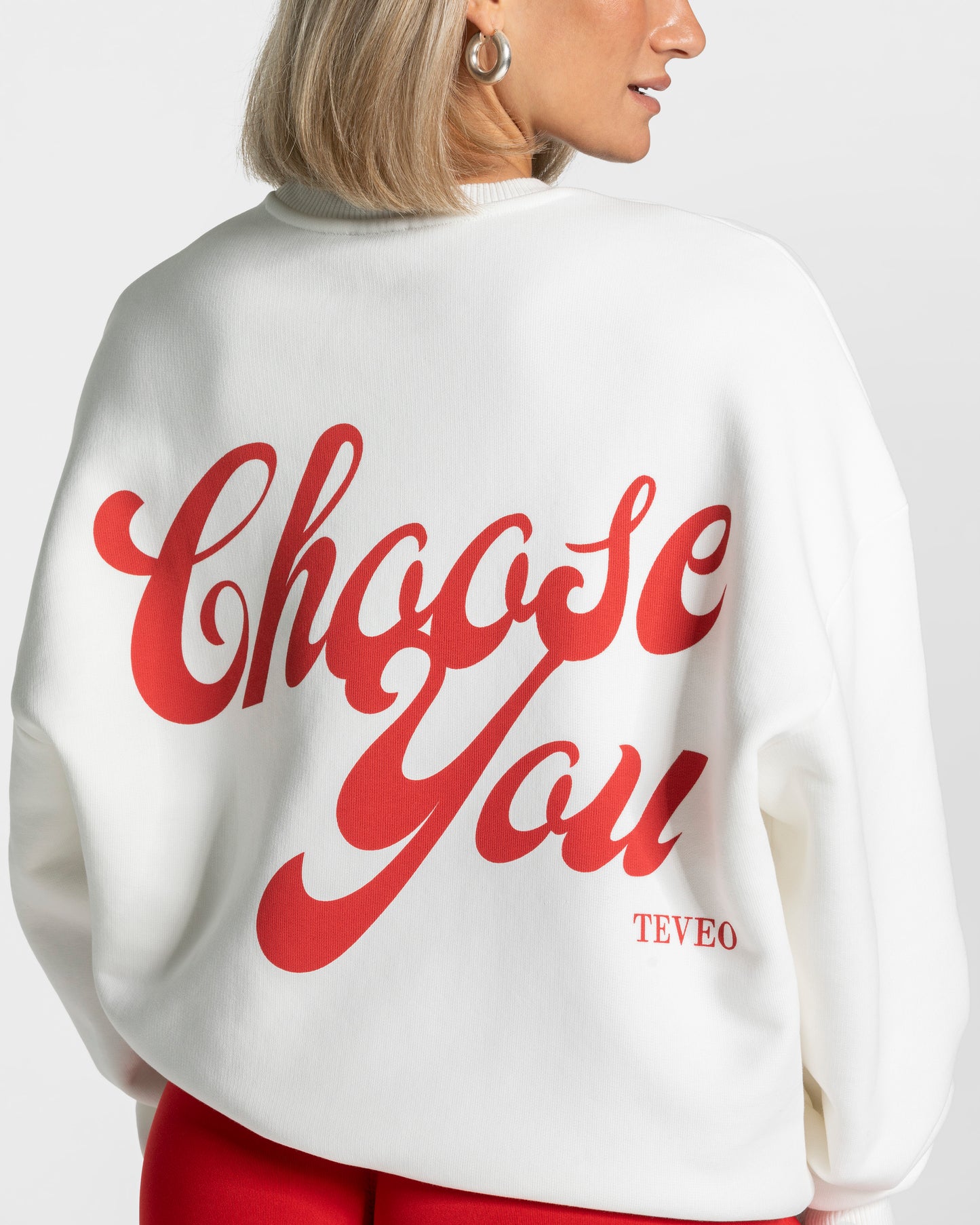 Sweat-shirt Pure Oversized « Off White »