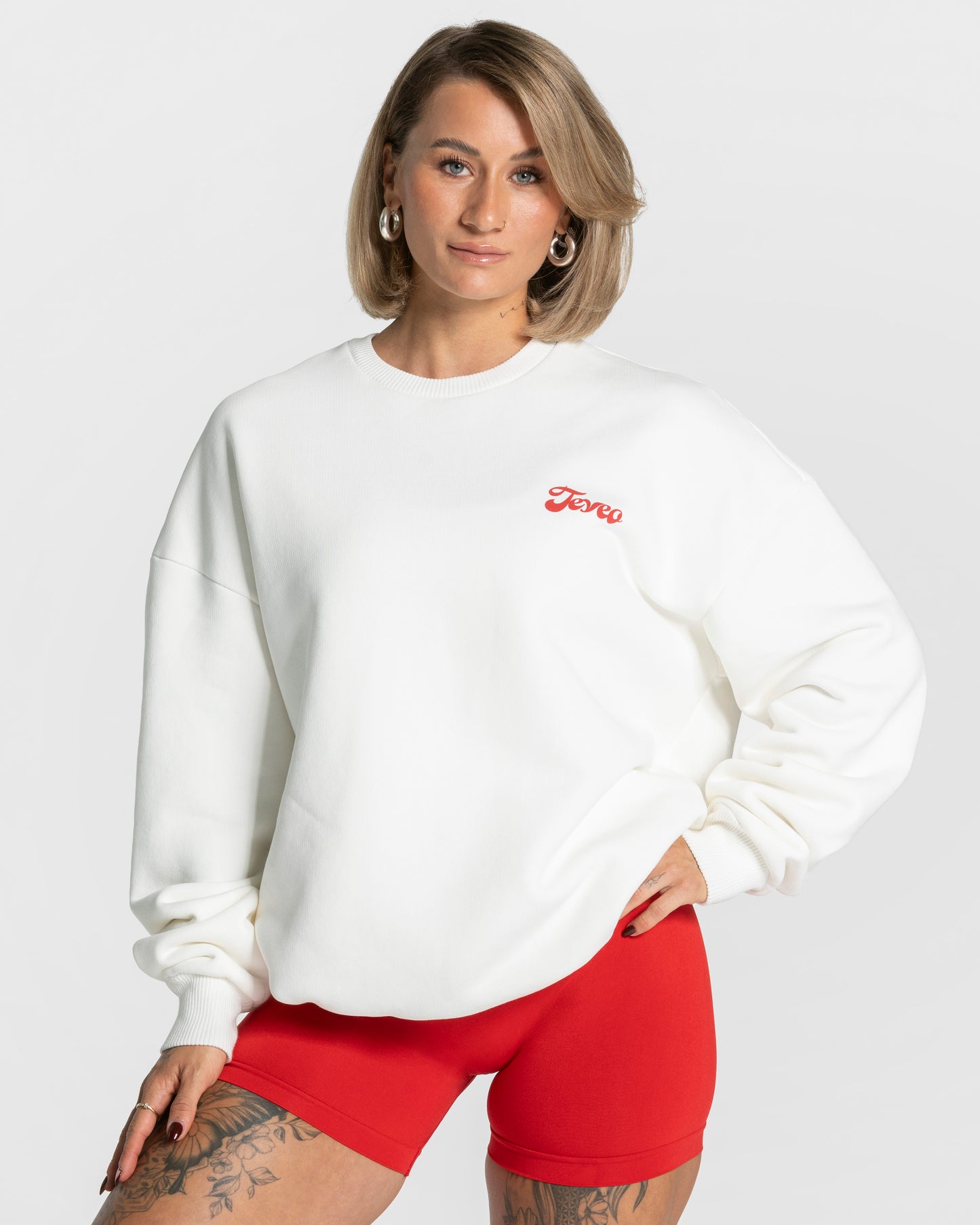 Sweat-shirt Pure Oversized « Off White »