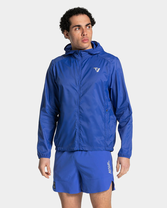 Bluza rozpinana RUN Lightweight „Błękit królewski”