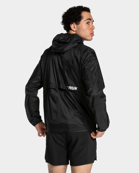 RUN Lightweight Zip Jacke ‘Black’