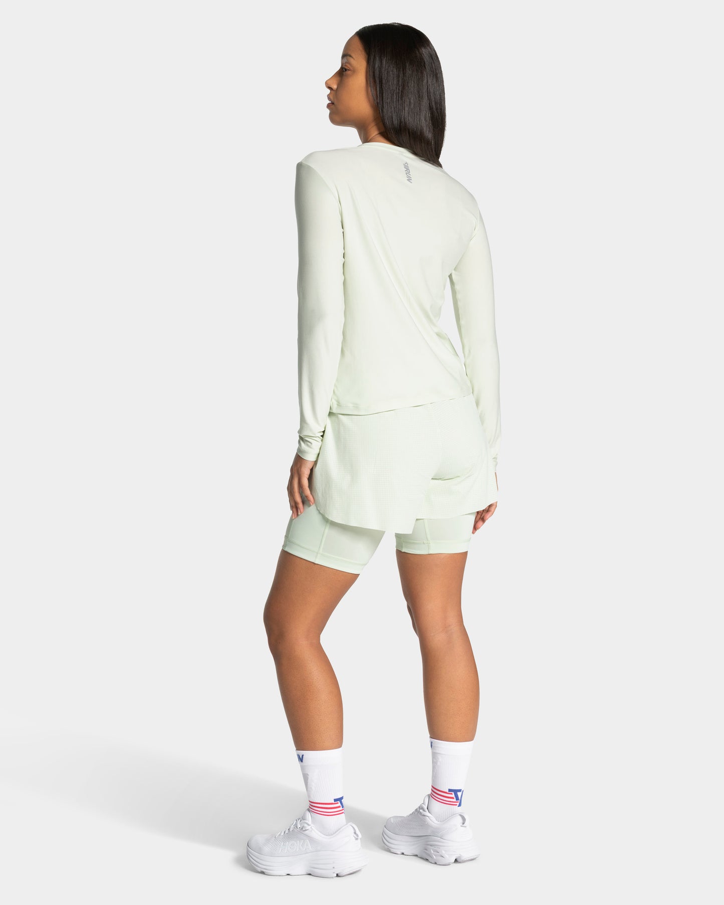 Short 8 pouces 2-en-1 RUN « Ice Mint »