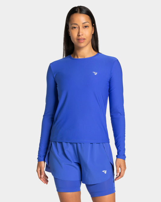 Maglia a manica lunga RUN “Royal Blu"