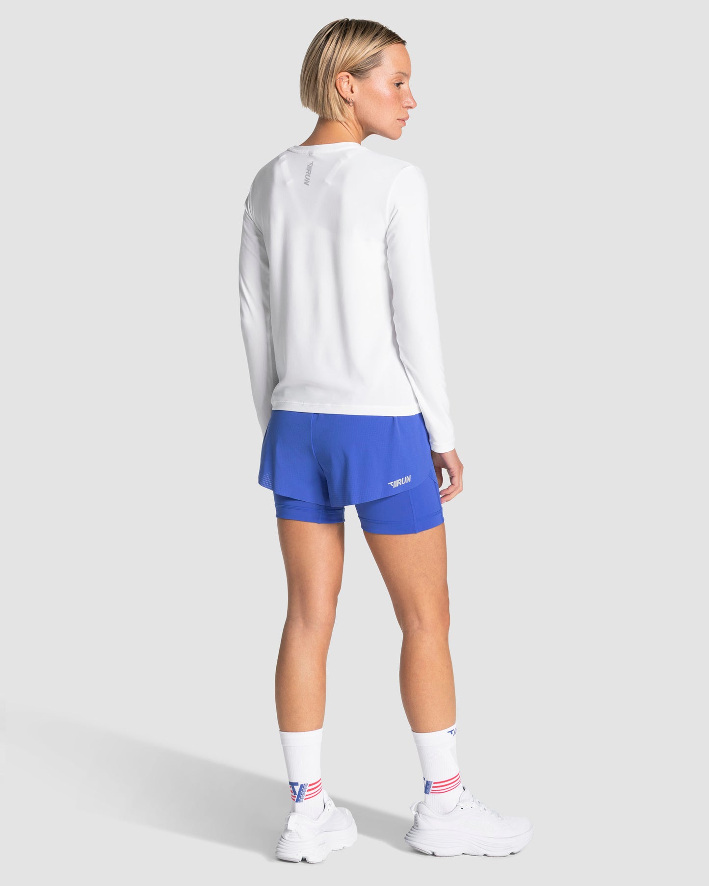 RUN Longsleeve "Weiß"