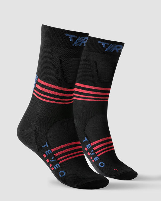Calze Performance RUN (2 paia per confezione) “Nero"