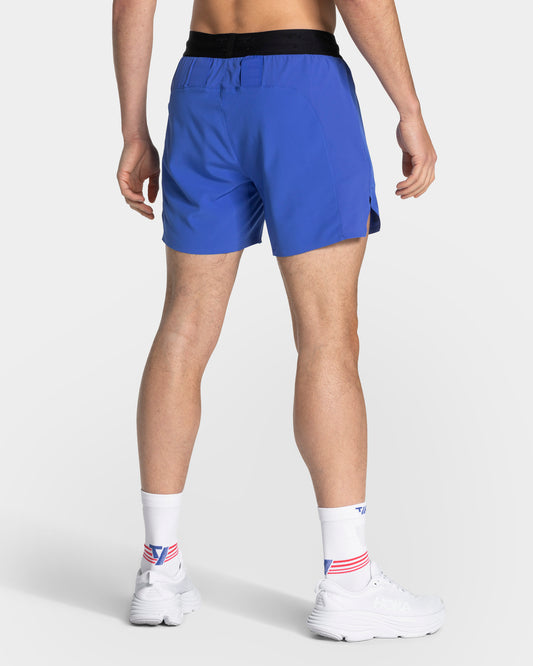 Short 5 pouces RUN « Bleu roi »