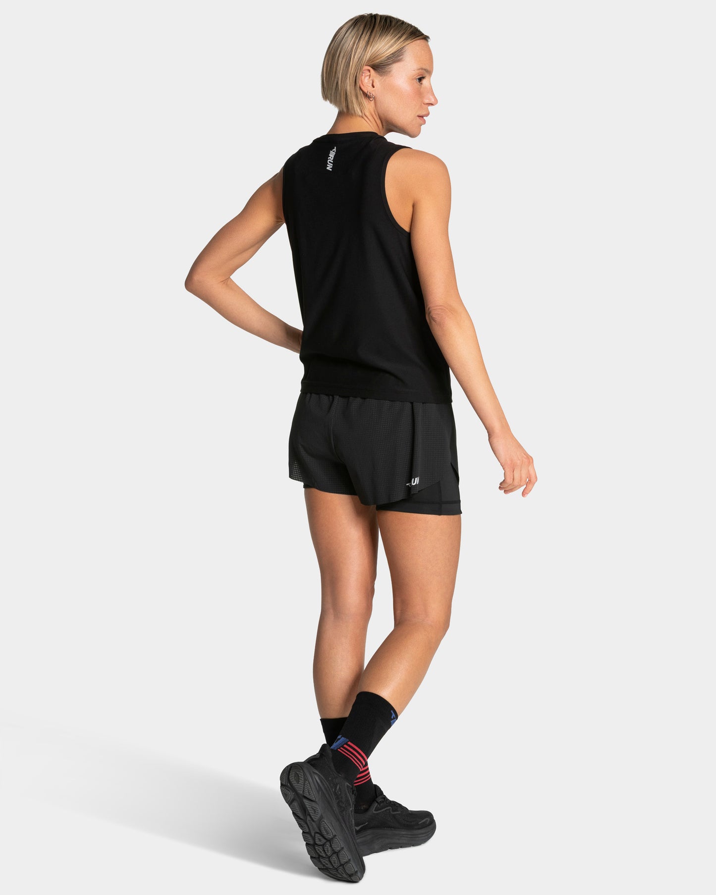 RUN 2in1 Shorts 5 Inch "Schwarz"