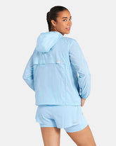 RUN Lightweight Zip Jacke "Ice Blue"