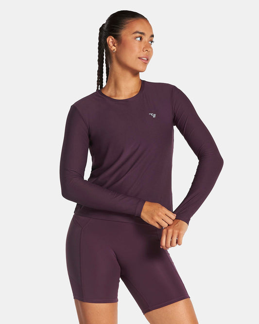 RUN Longsleeve "Dusty Purple"
