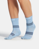 RUN Performance Socken (2er-Pack) "Ice Blue - Weiß"