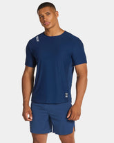 RUN T-Shirt "Dunkelblau"