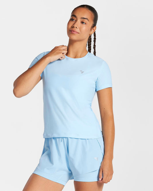 RUN T-Shirt "Ice Blue"