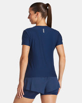 RUN T-Shirt "Dunkelblau"