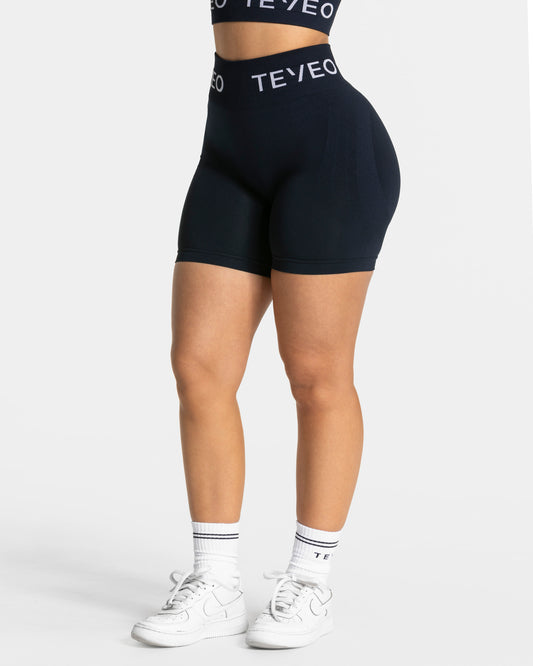 Signature Covert Scrunch Shorts "Midnight"