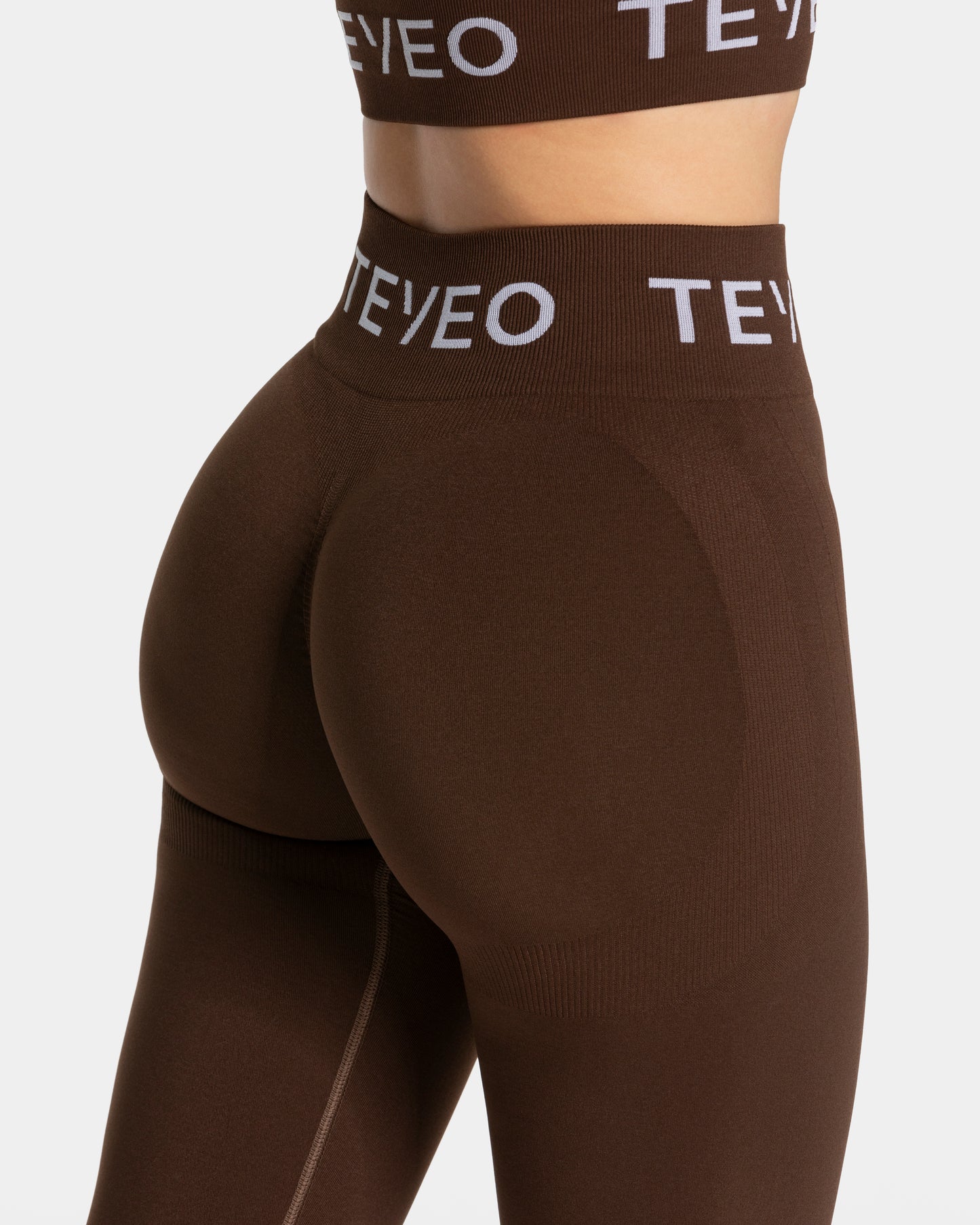 Signature Scrunch Leggings ‘Dark Brown’