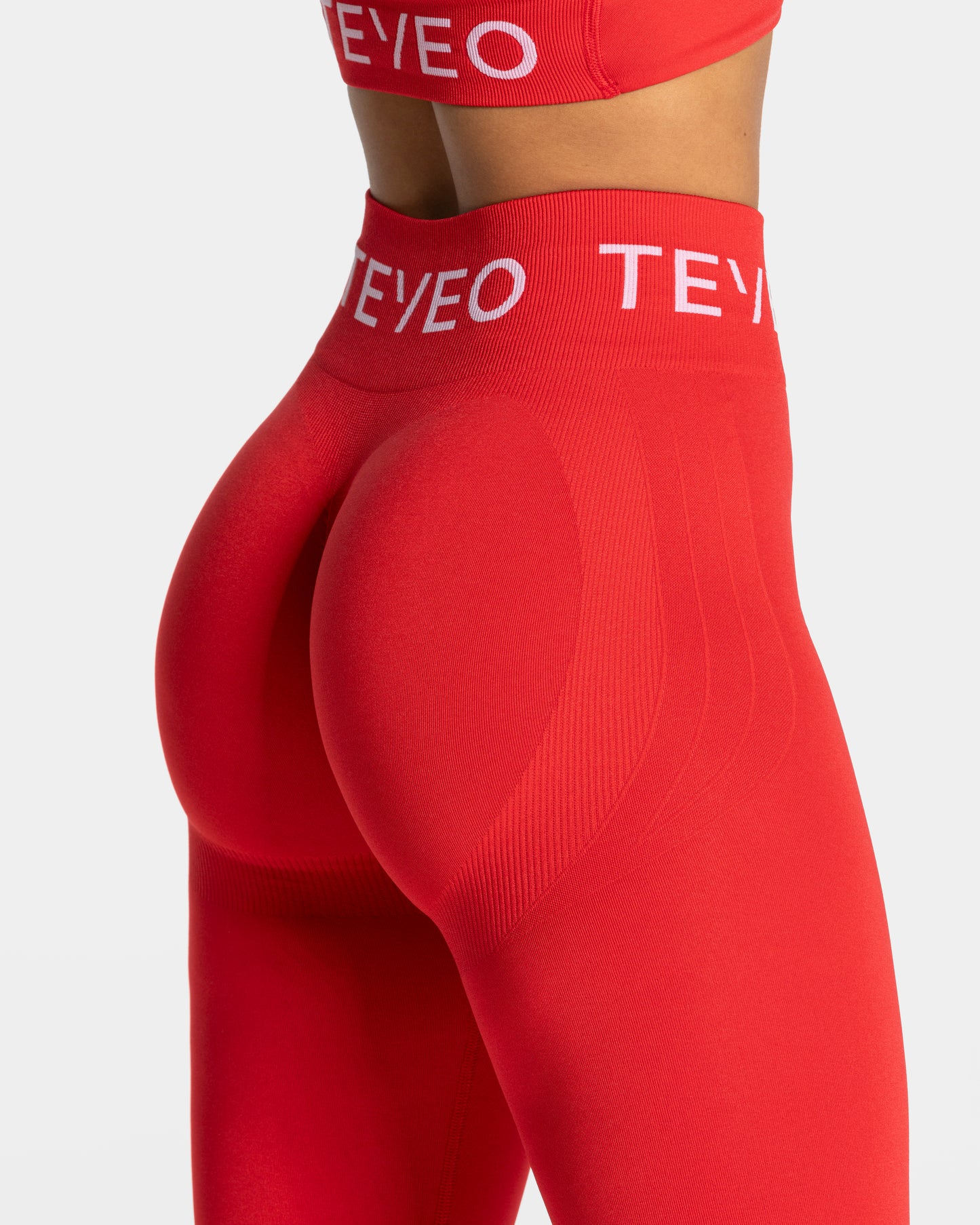 Signature Scrunch Leggings ‘Red’