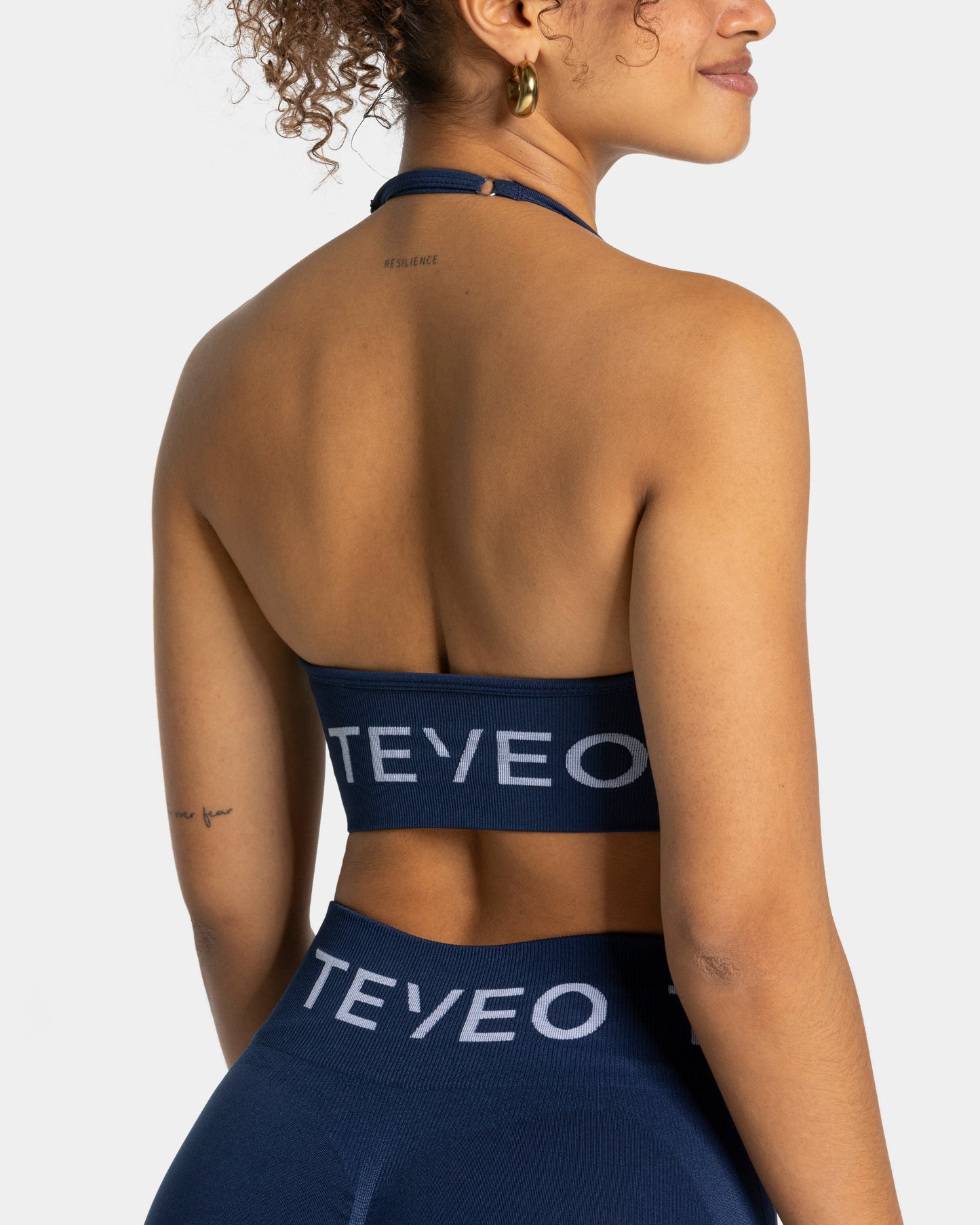 Signature Halterneck Bra ‘Dark Blue’