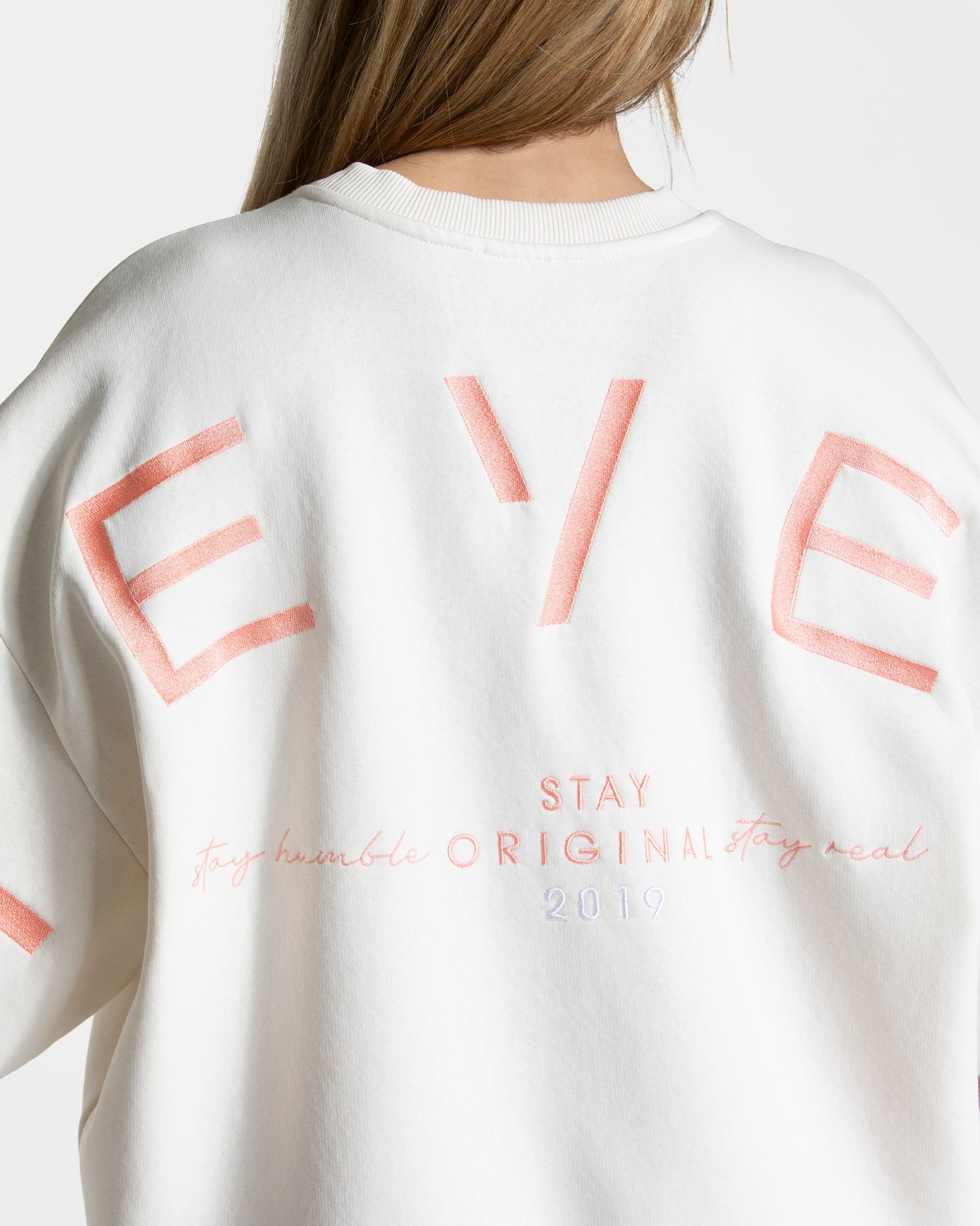 Signature Oversized Sweater ‘Peach’