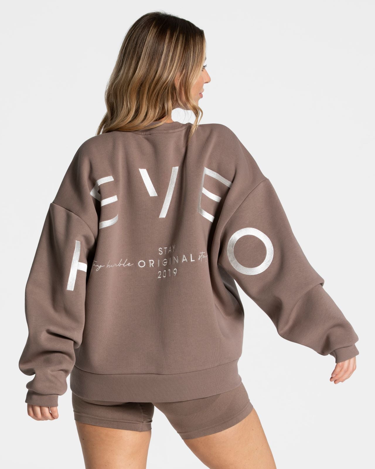 Signature Oversized Sweater 'Mocha'