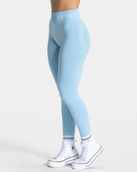 Signature Scrunch Leggings ‘Ice Blue’