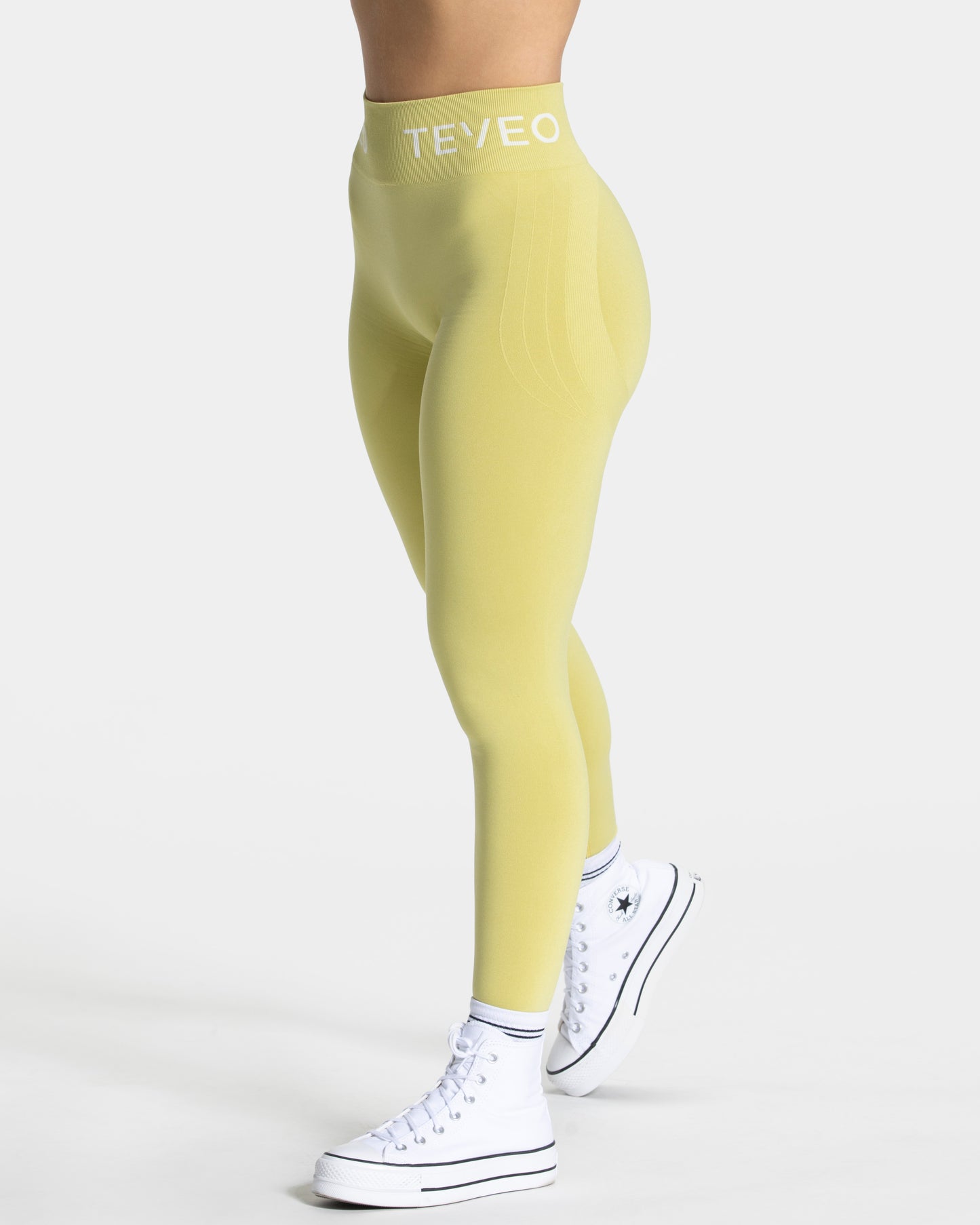 Signature Scrunch Leggings "Lime"