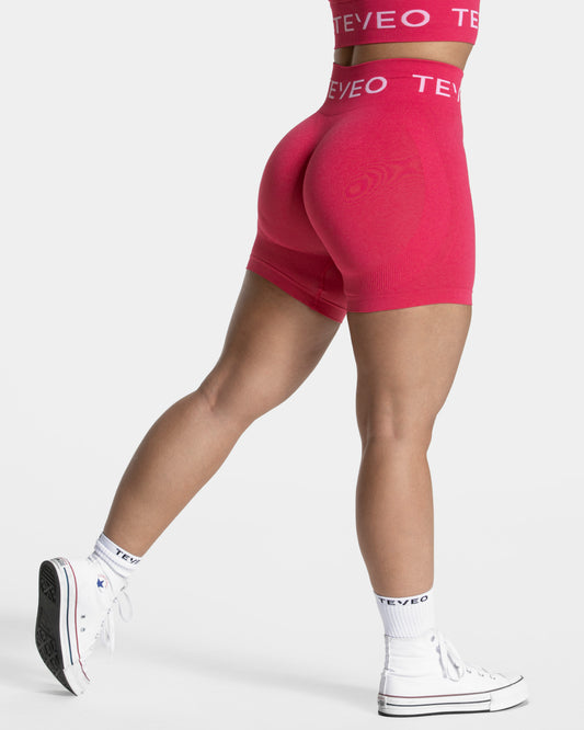 Signature Covert Scrunch Shorts ‘Berry’