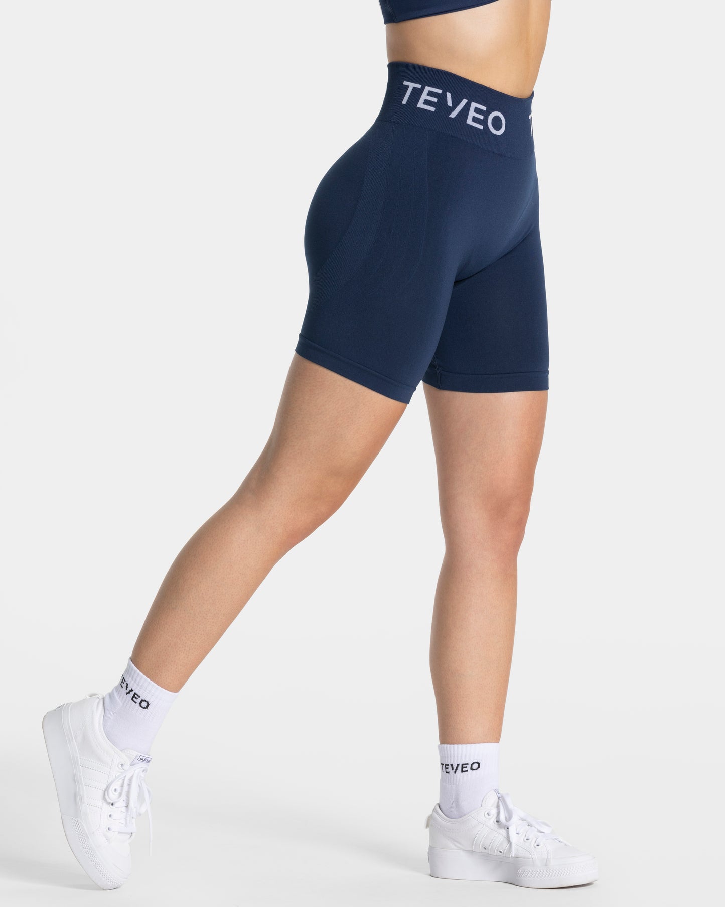 Signature Covert Scrunch Shorts ‘Dark blue’