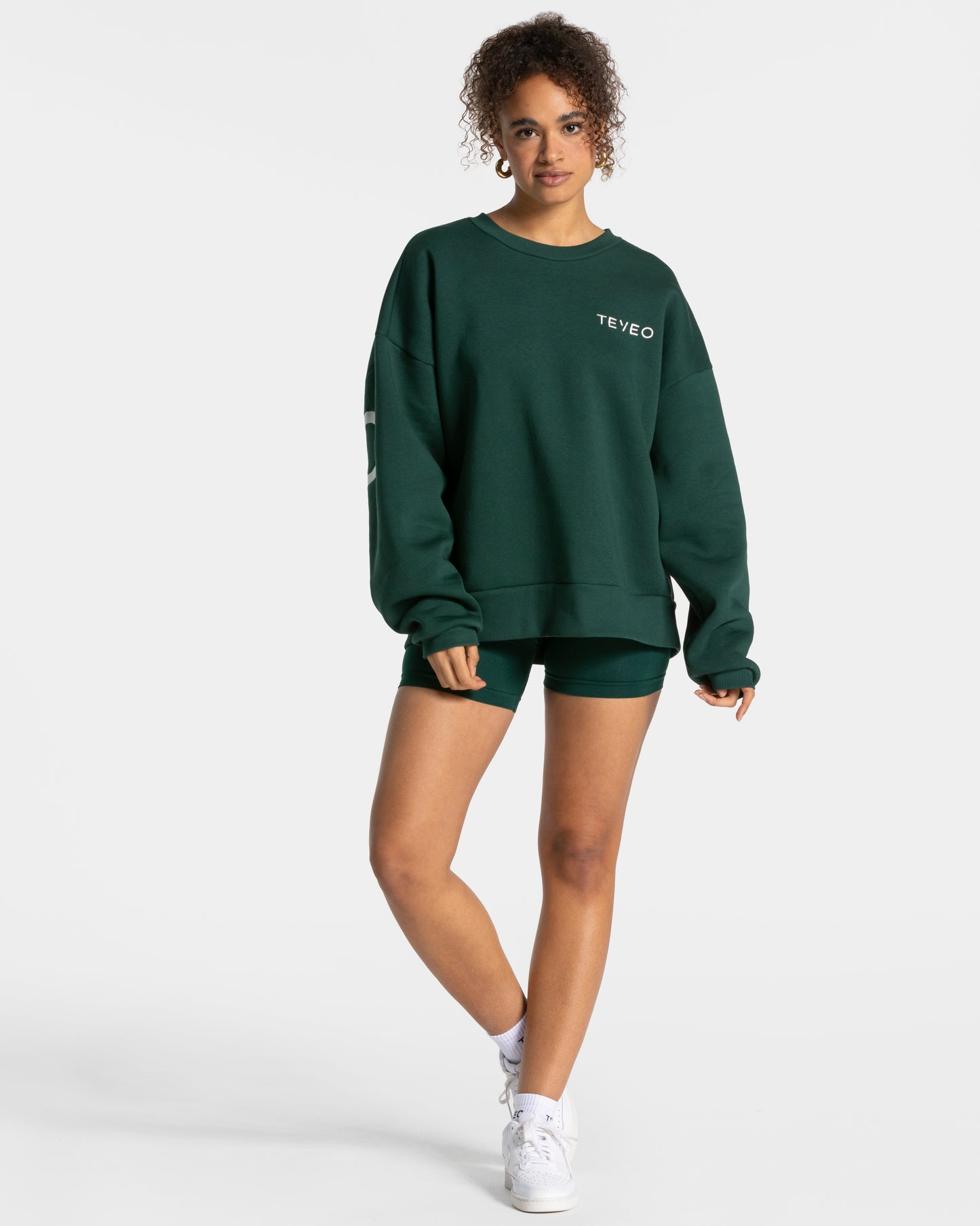 Signature Oversized Sweater ‘Dark Green’