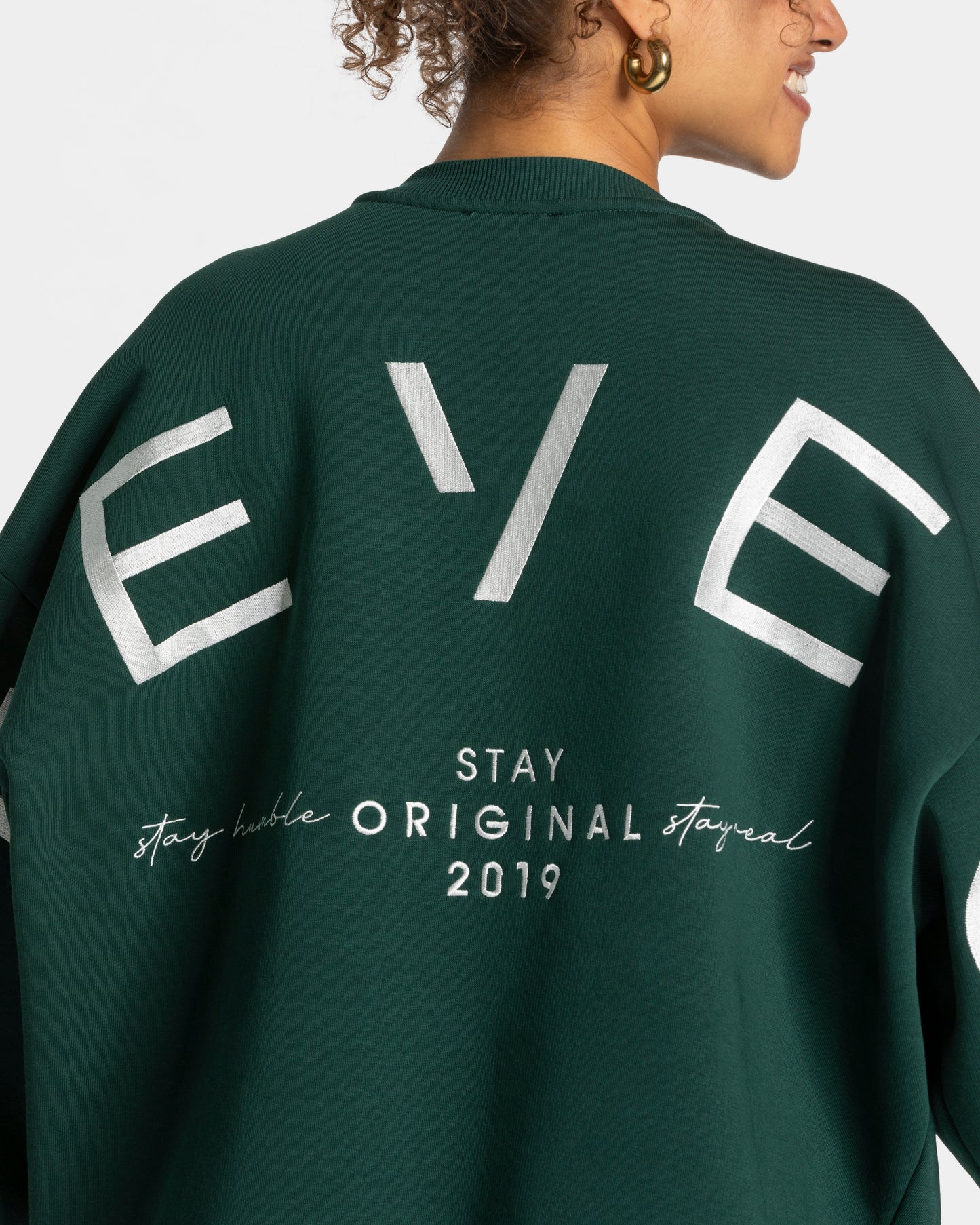 Signature Oversized Sweater ‘Dark Green’
