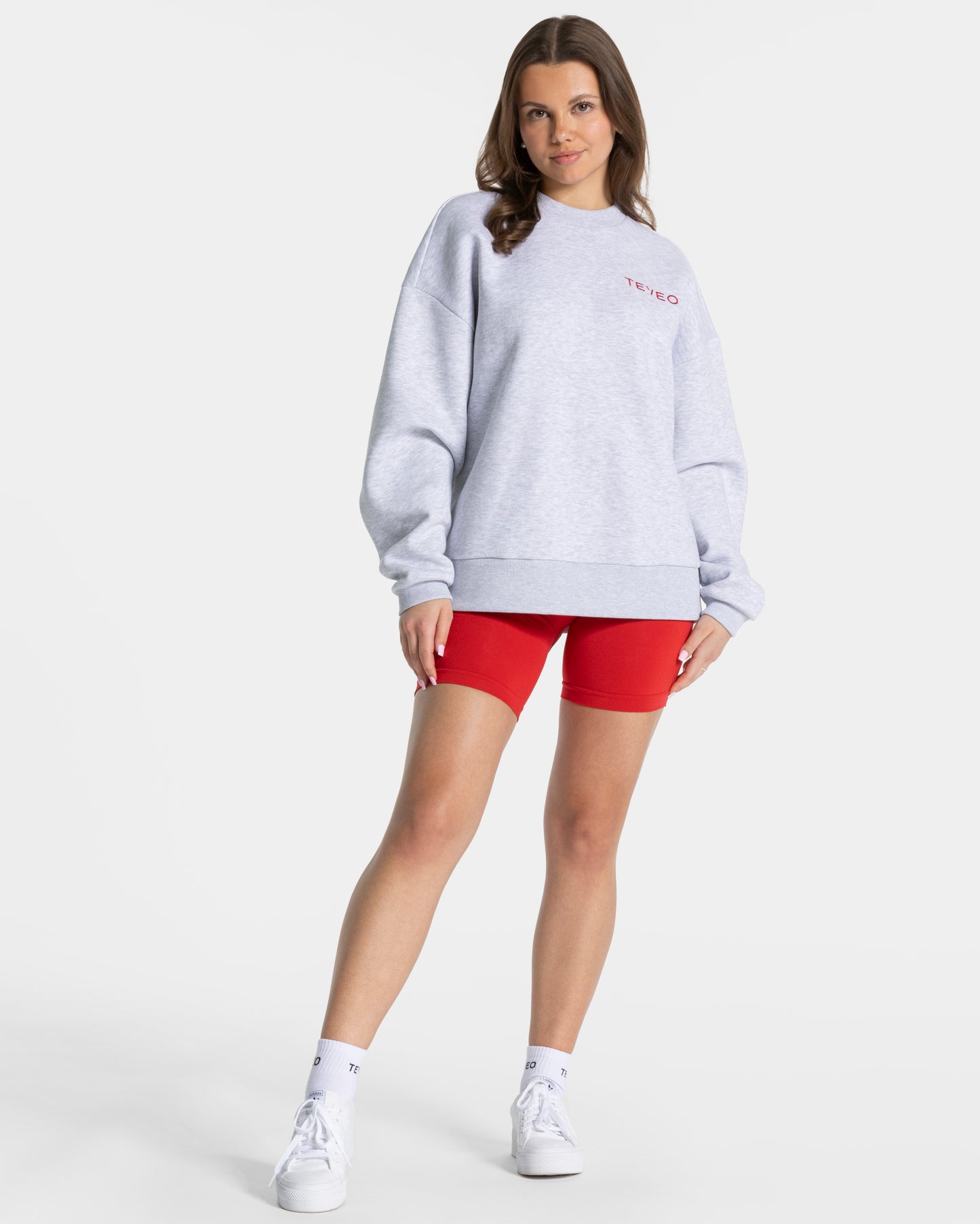 Signature Oversized Sweater ‘Light Grey’