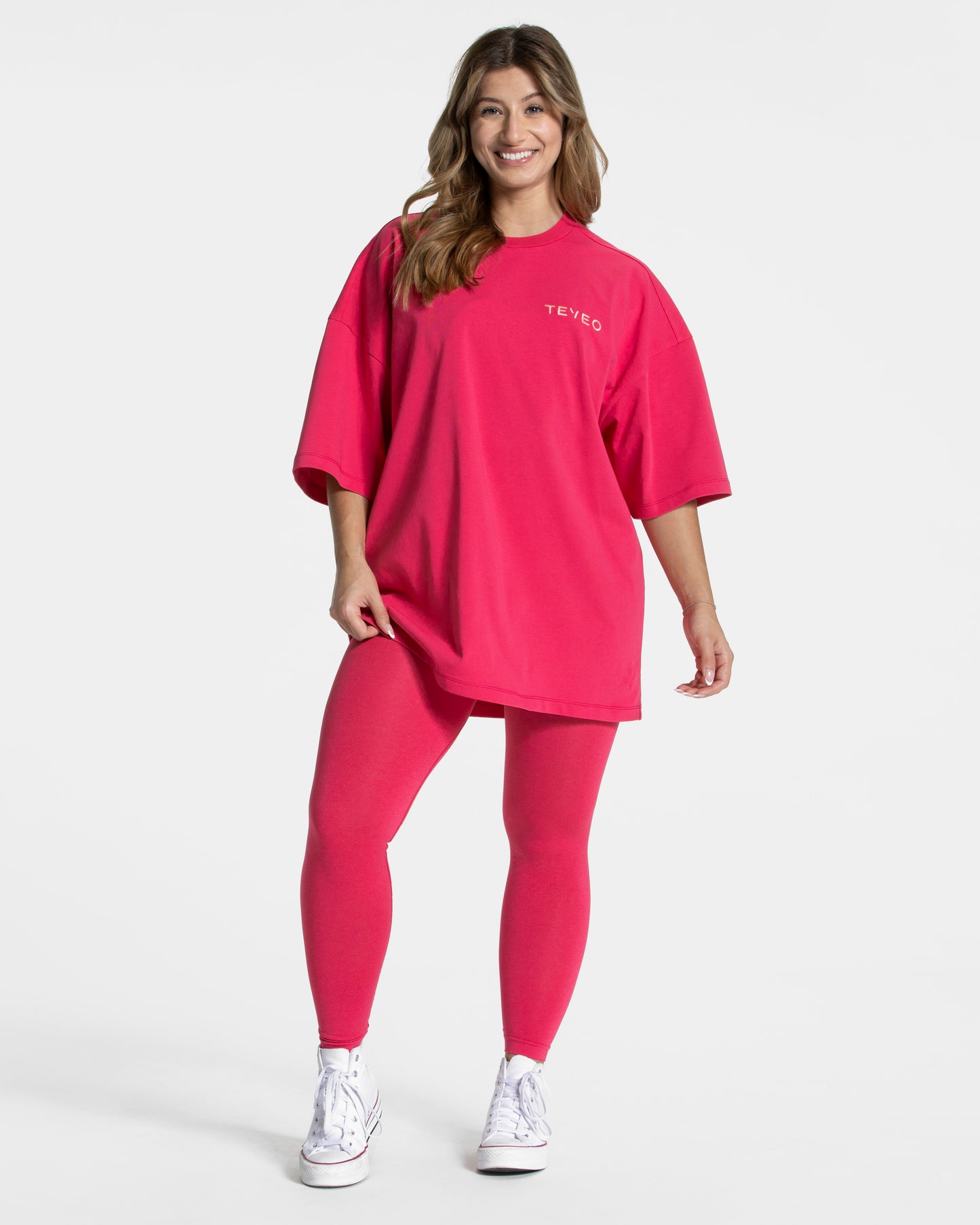 Signature Oversized T-Shirt ‘Berry’